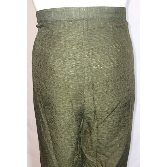 Silkland 100% Silk Floral Embroidered Capris - Size 18W - Picture 6 of 11